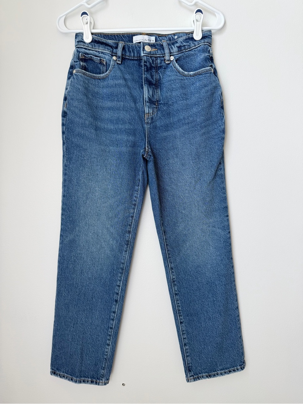 LOFT The Straight Jeans Size 0